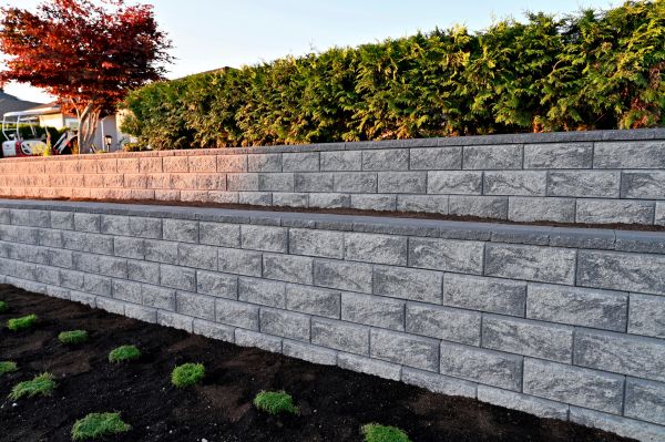 Concrete Retaining Wall Installation in Claremore
