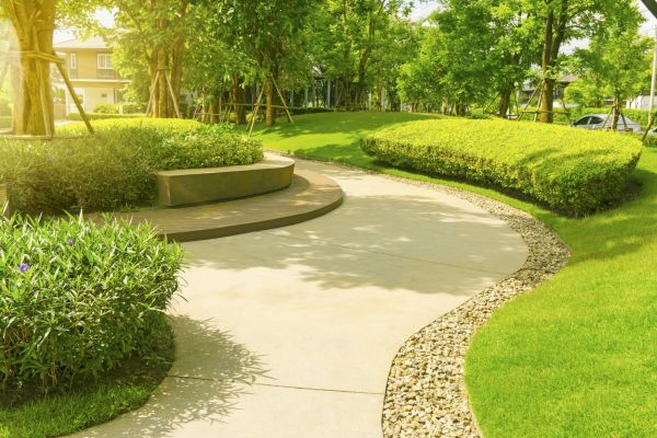 Cement Walkway Installation in Claremore