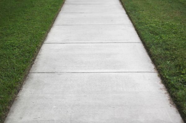 Sidewalk Concrete Construction in Claremore