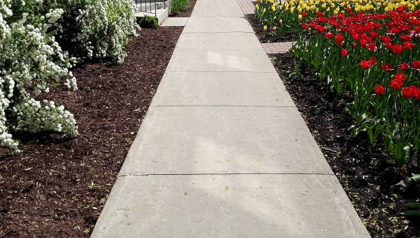 Cement Sidewalk Installation in Claremore
