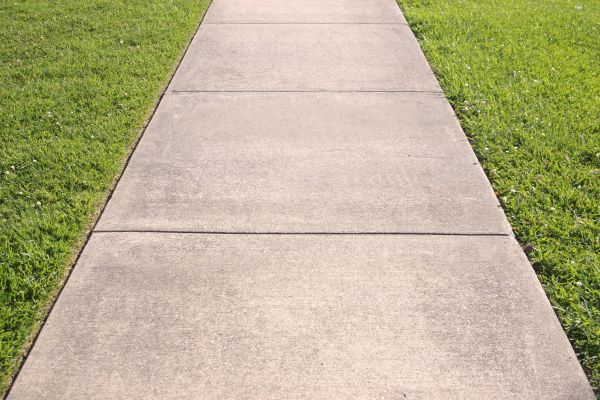 Cement Sidewalk Replacement in Claremore