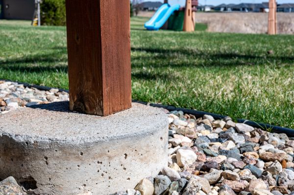 Deck Footing Installation in Claremore
