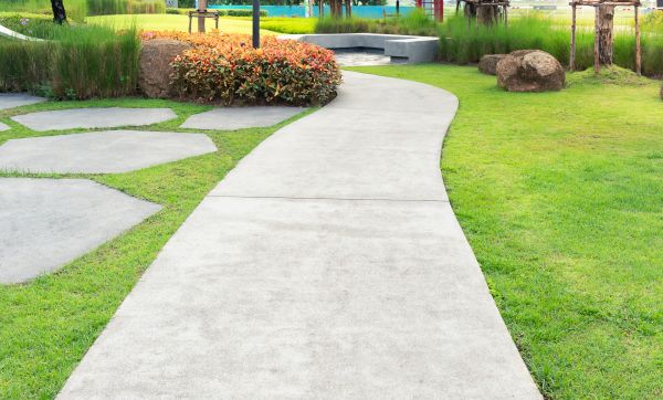 Sidewalk Addition in Claremore