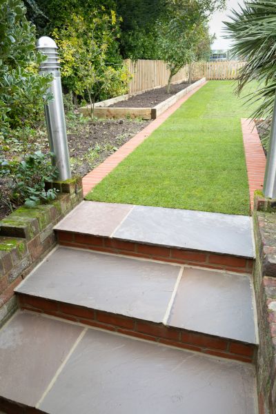 Backyard Steps Installation in Claremore