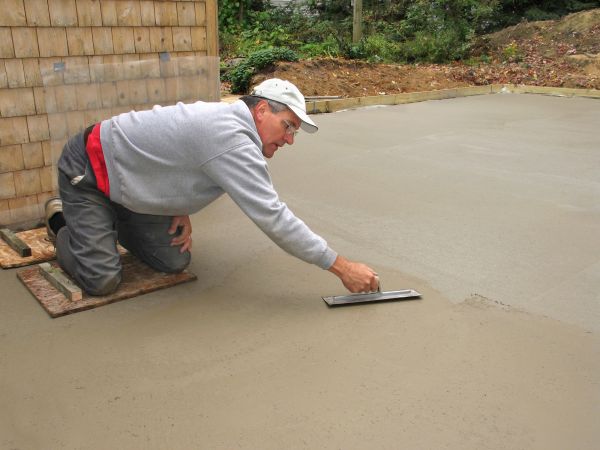 Porch Slab Installation in Claremore